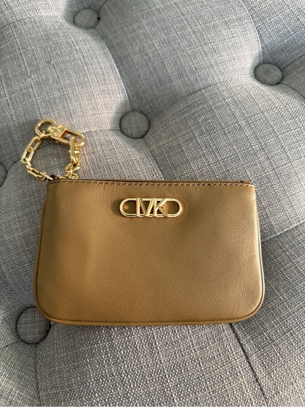 Michael Kors, key card holder chain, wallet, pouch